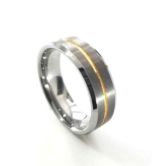 New tungsten carbide ring size 14 - Picture 1 of 3